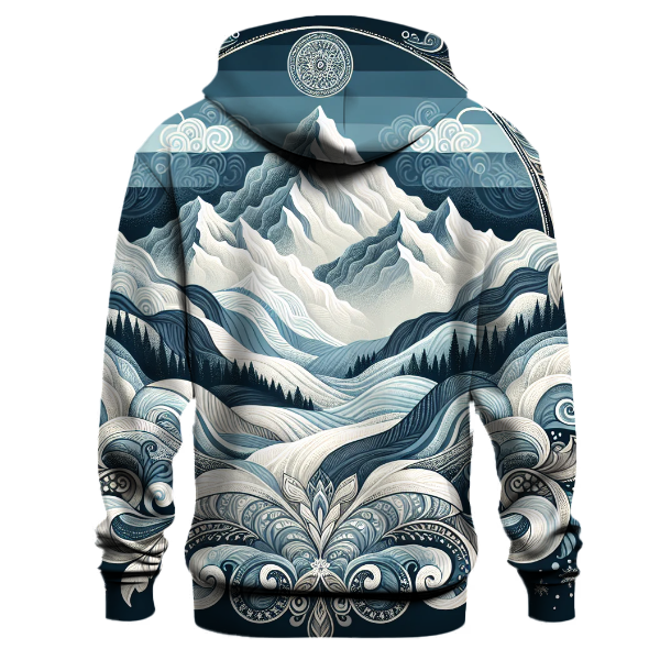Frosty Mountain Peak Hoodie