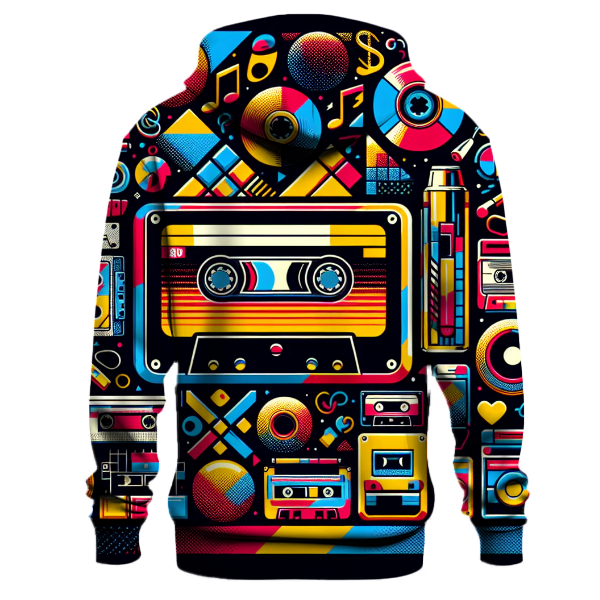 Cassette Tape Rewind Hoodie