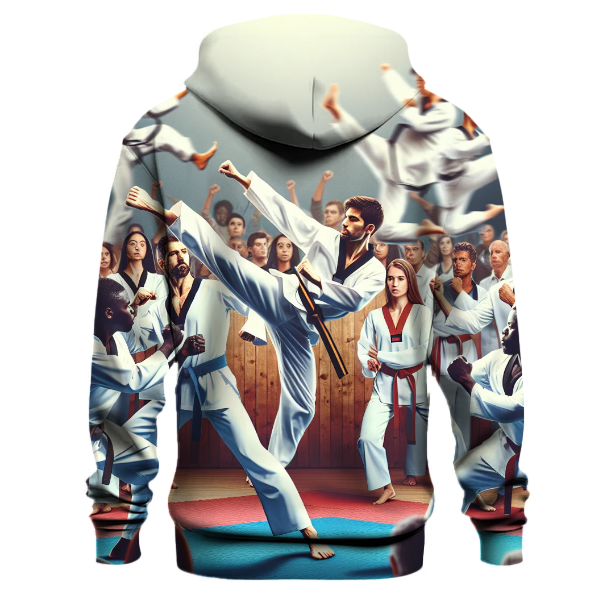 Taekwondo - Kicking for Glory Hoodie