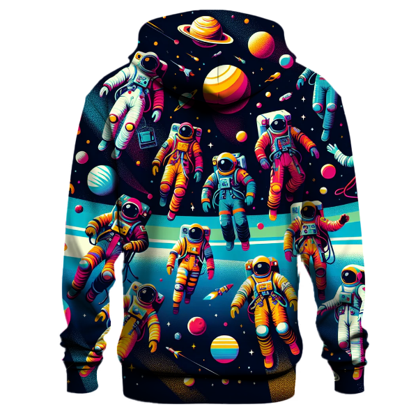 Retro Astronaut Adventure Hoodie