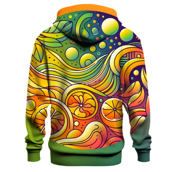 Citrus Twilight Gradient Hoodie