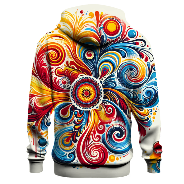 Color Burst Hoodie