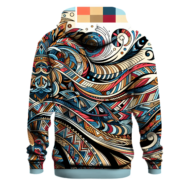 Artistic Tribal Fusion Hoodie