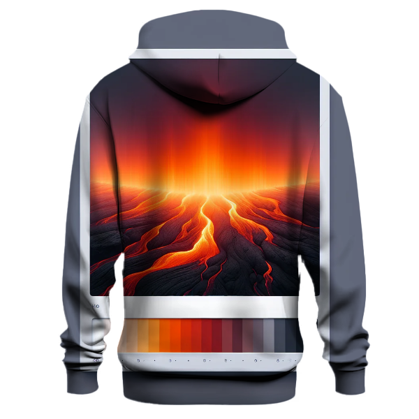 Volcanic Glow Gradient Hoodie