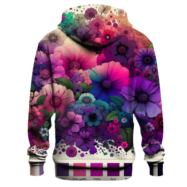 Groovy Flower Burst Hoodie