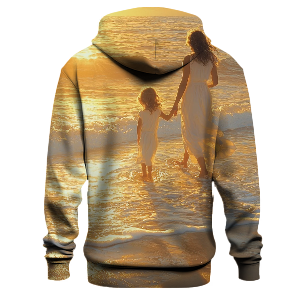 The Gentle Waves of Love A Mothers Comforting Presence Hoodie