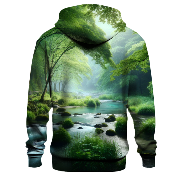 Enchanted Riverbank Retreat Hoodie