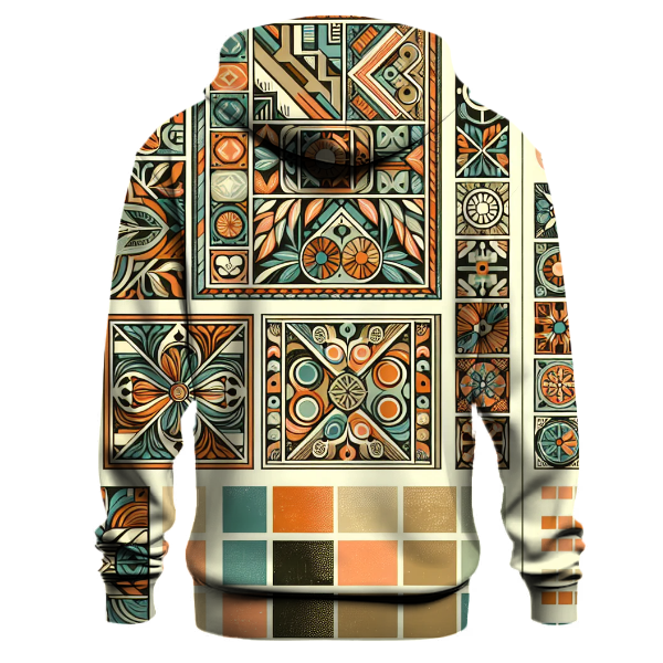 Colorful Patchwork Dreams Hoodie