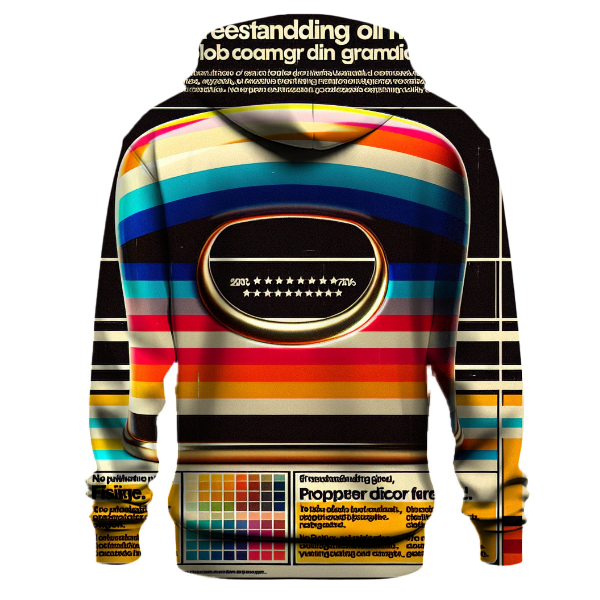Radical Retro Ringer Hoodie