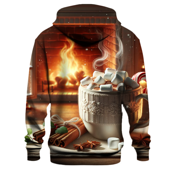 Cozy Hot Cocoa and Marshmallows Hoodie