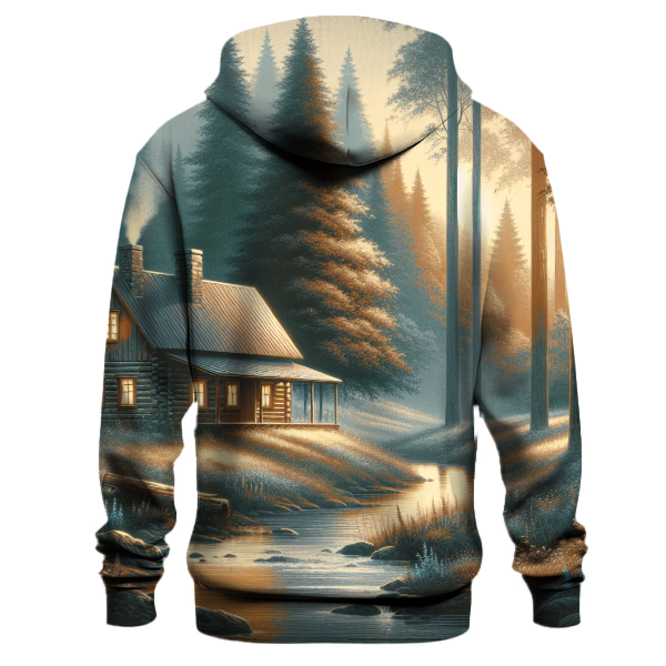 Rustic Cabin Vibes Hoodie