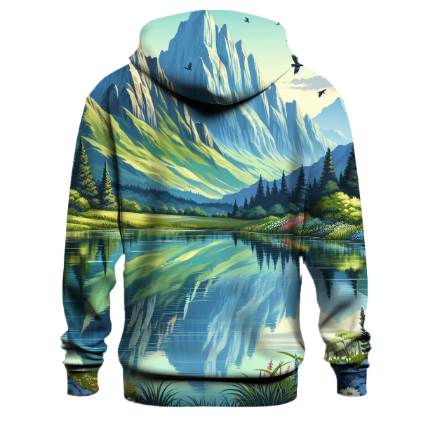 Majestic Mountain Landscapes Hoodie