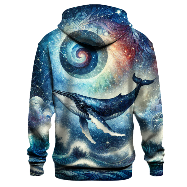 Celestial Whale Migration Hoodie