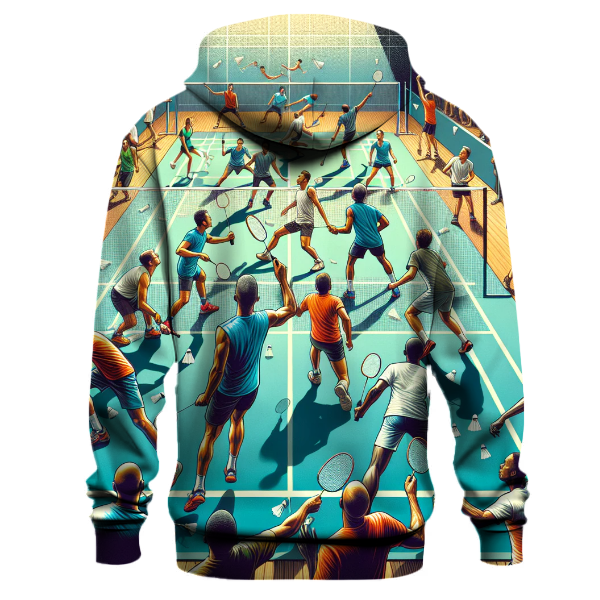 Badminton - Smash the Game Hoodie