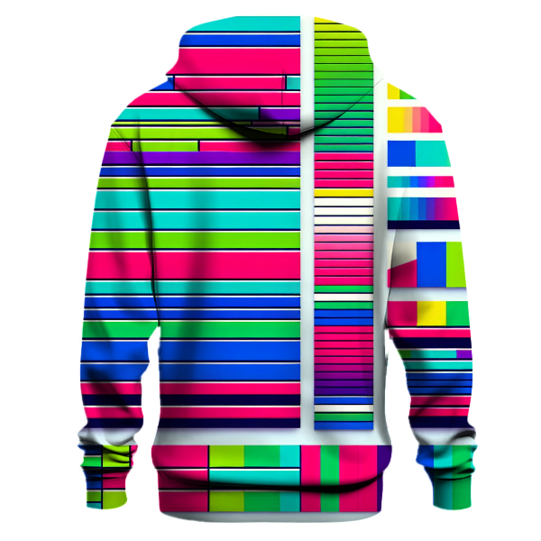 Bold Stripes and Colors Hoodie