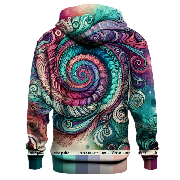 Funky Tie Dye Burst Hoodie