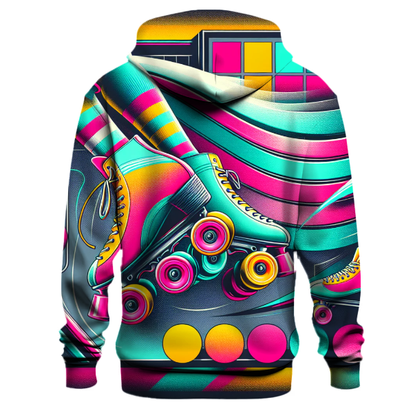 Neon Skate Vibes Hoodie