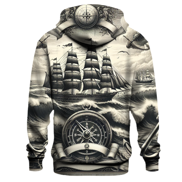 Nautical Voyage Exploration Hoodie