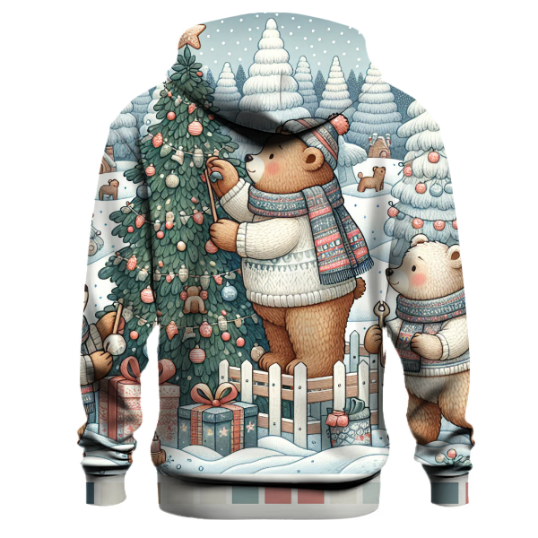 Cuddly Bear Winter Festivities Hoodie