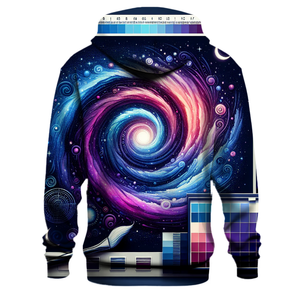 Galaxy Spiral Gradient Hoodie