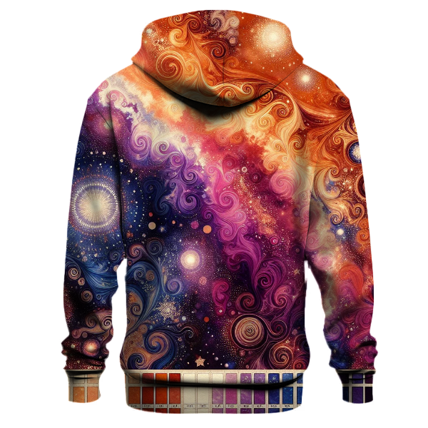 Celestial Sunset Tie-dye Design Hoodie
