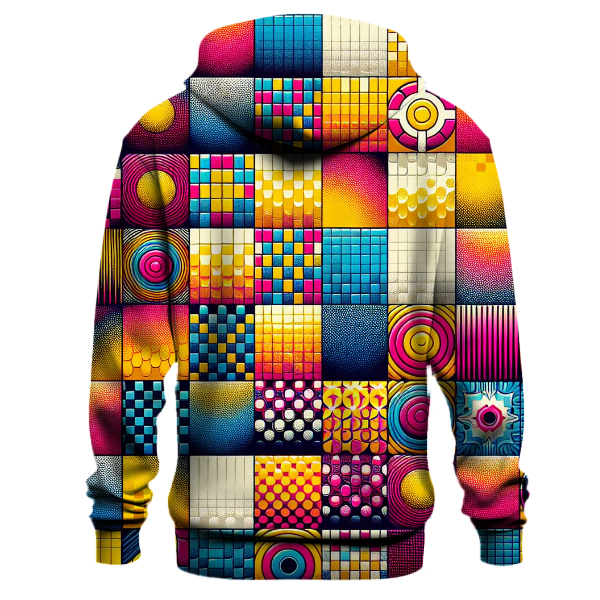Funky Disco Checkered Hoodie