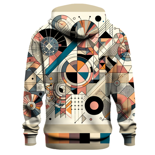 Timeless Geometric Elegance Hoodie
