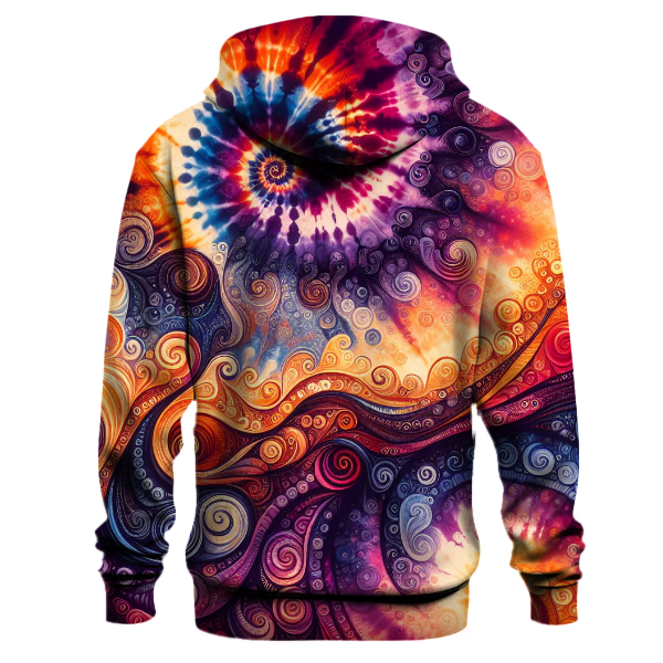 Electric Sunset Burst Hoodie