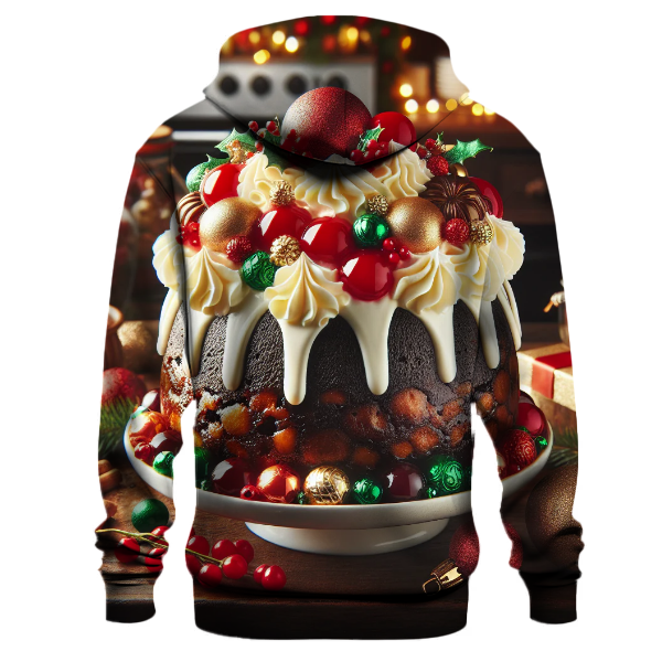 Festive Pudding Delight Hoodie