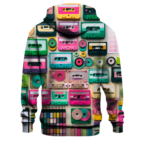 Rad Retro 80s Cassette Hoodie