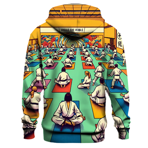 Martial Arts Strength and Focus Hoodie