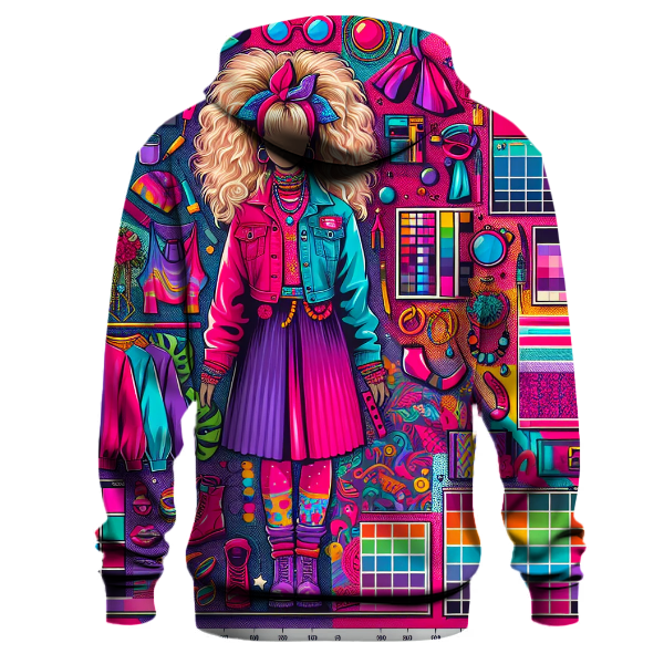 Radical 80s Fashion Remix Hoodie
