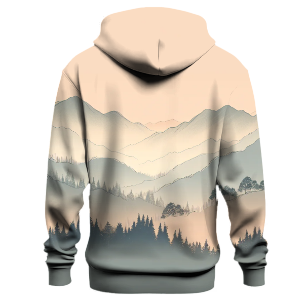 Subtle Mountain Dawn Hoodie