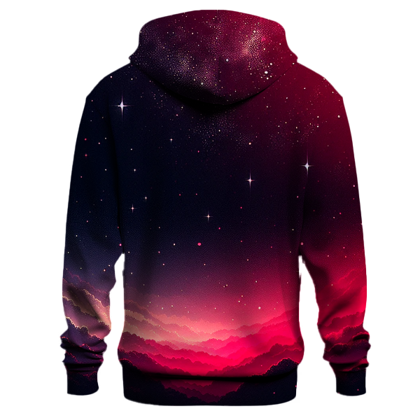 Twilight Embers Gradient Hoodie