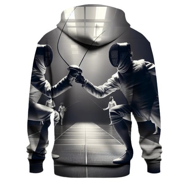 Fencing Duels Elegance Hoodie
