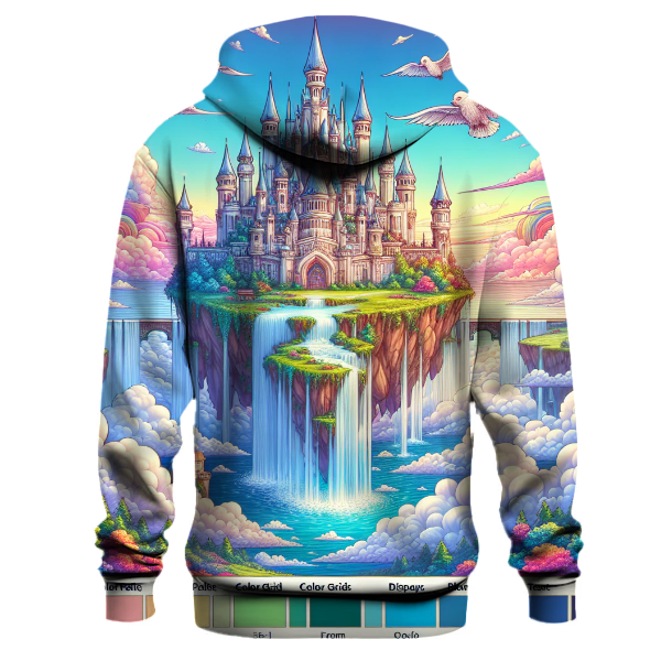 Fantasy Castle in the Sky Hoodie