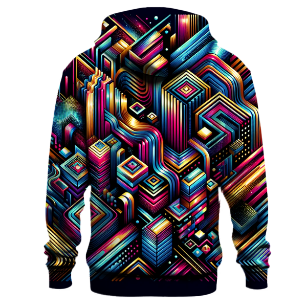 Electric Dancefloor Groove Hoodie