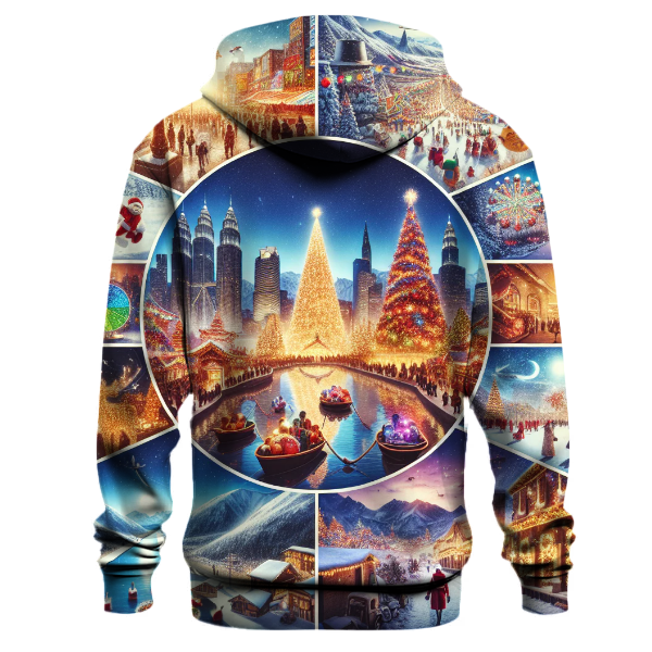 Christmas Lights Around the World Hoodie