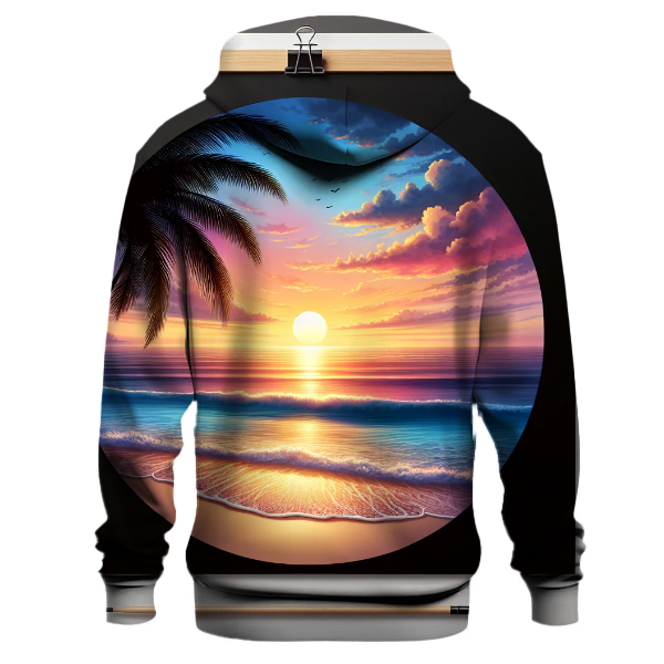 Dreamy Beach Sunset Hoodie