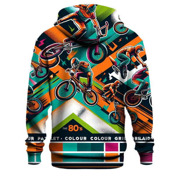 Retro BMX Thrills Hoodie
