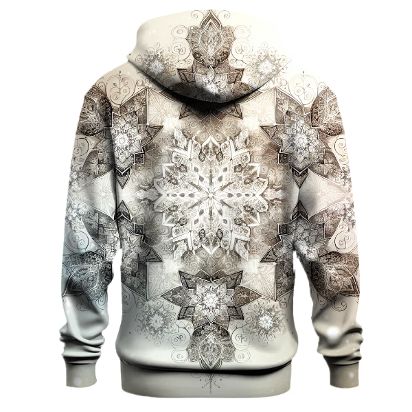 Glistening Snowflake Harmony Hoodie