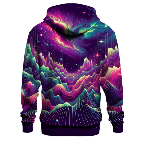 Galactic Groove Waves Hoodie