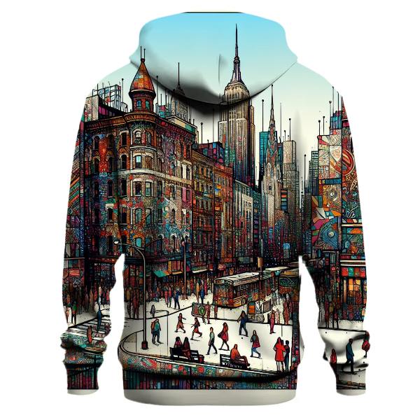 Dynamic Urban Streets Hoodie