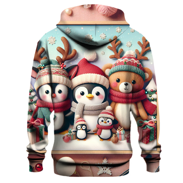 Merry Christmas Animals Hoodie