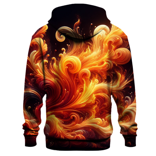 Dancing Flames Fantasy Hoodie