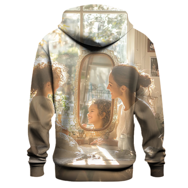 The Reflection of Love A Mothers Guiding Mirror Hoodie