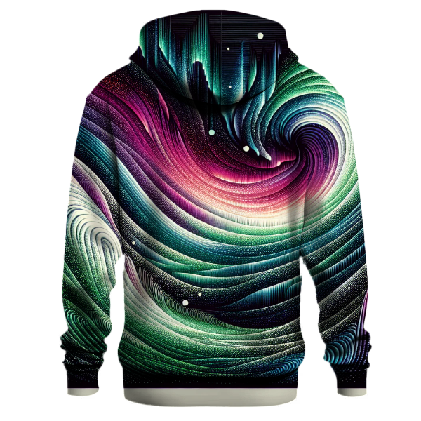 Aurora Borealis Burst Hoodie