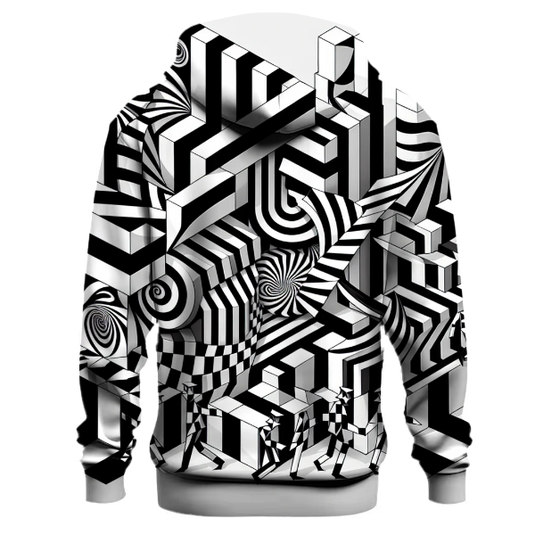 Groovy Optical Illusion Hoodie