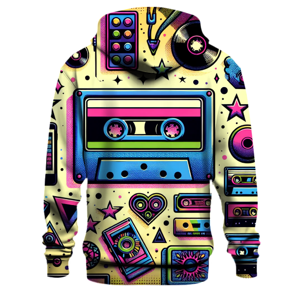Cassette Pop Art Hoodie