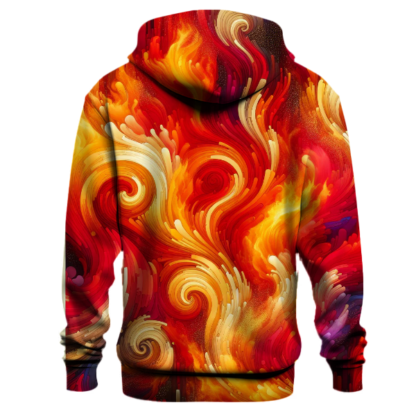 Fiery Ember Blaze Hoodie